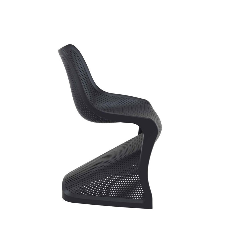 Silla de Confidente CALIMA en color Negro