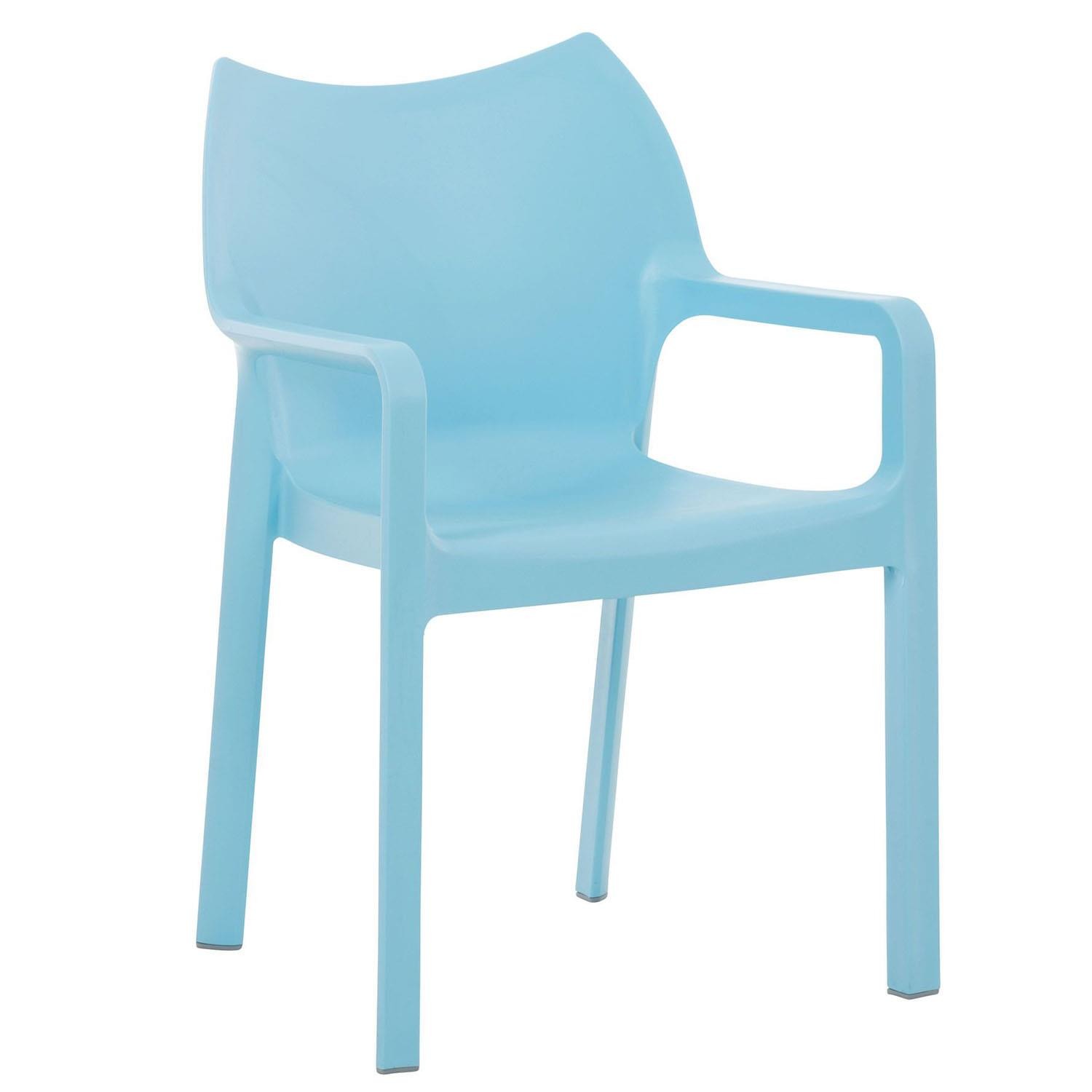Silla de Confidente SAMOS, Diseño Moderno, Apilable, color Negro