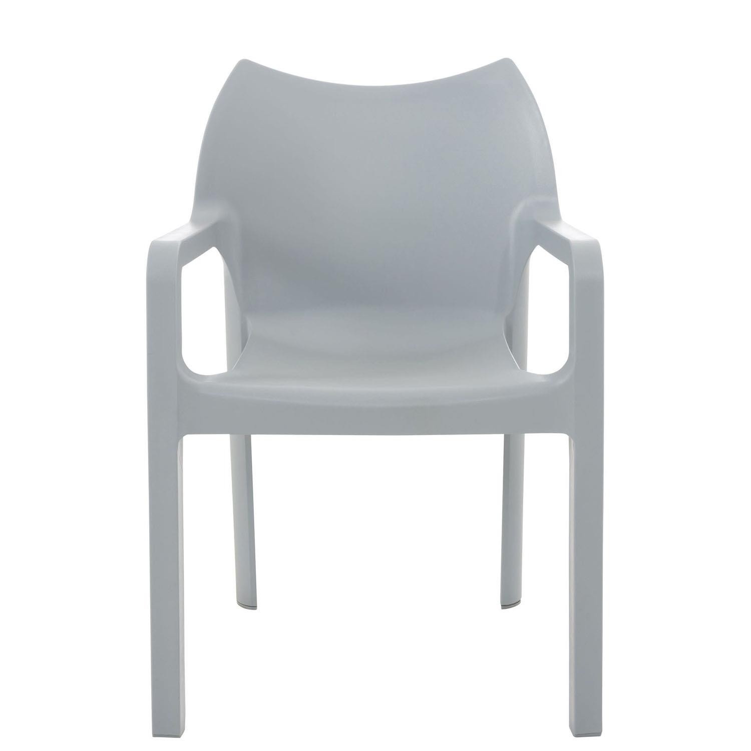 Silla de Confidente SAMOS, Diseño Moderno, Apilable, color Negro