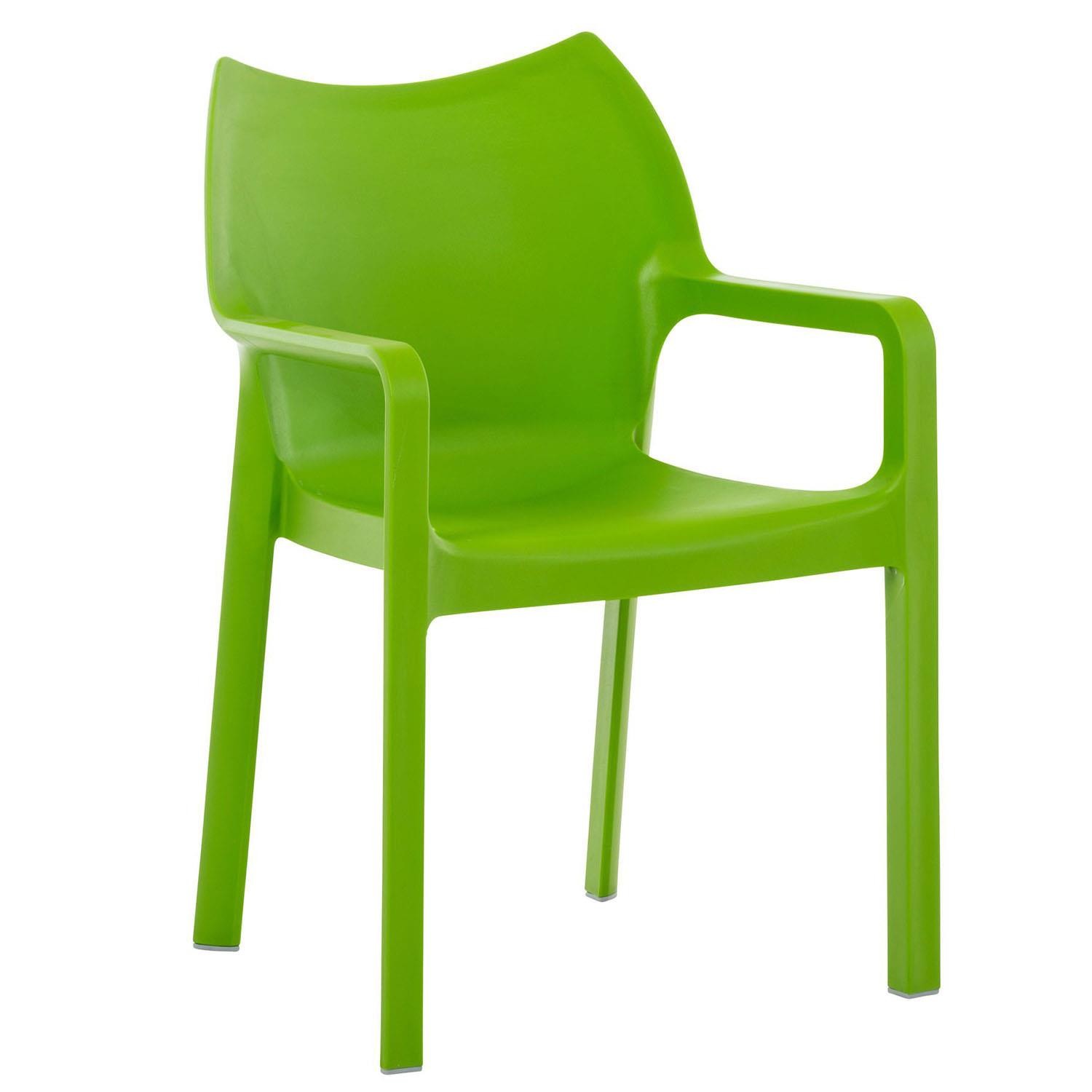 Silla de Confidente SAMOS, Diseño Moderno, Apilable, color Negro