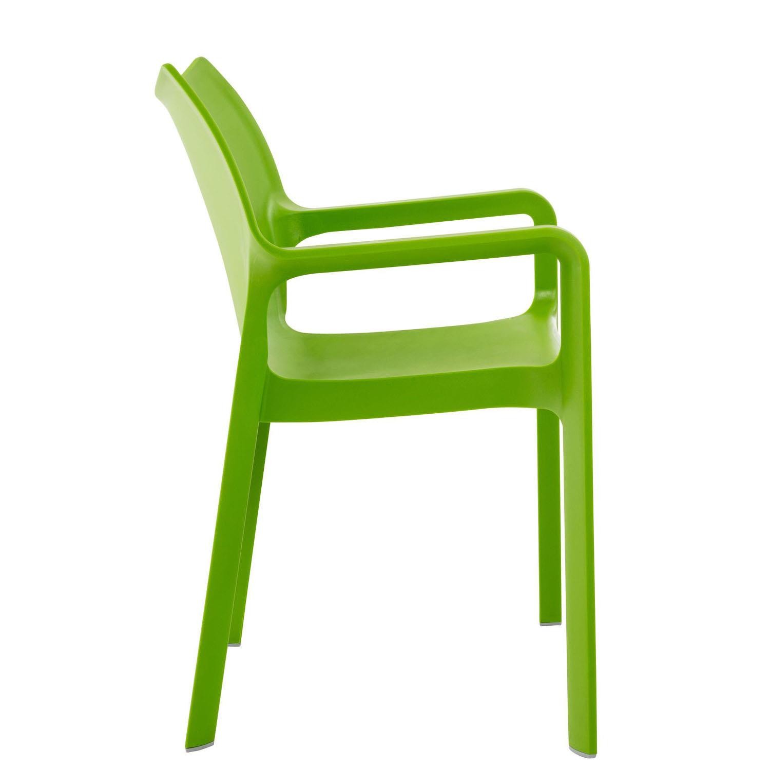 Silla de Confidente SAMOS, Diseño Moderno, Apilable, color Negro