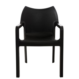Silla de Confidente SAMOS en color Negro 2