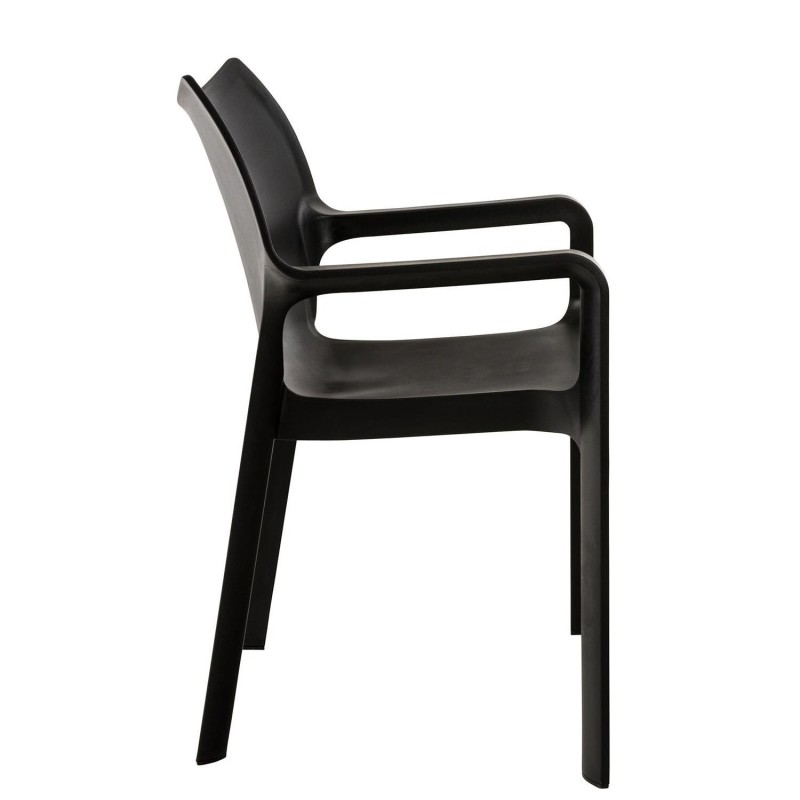 Silla de Confidente SAMOS en color Negro