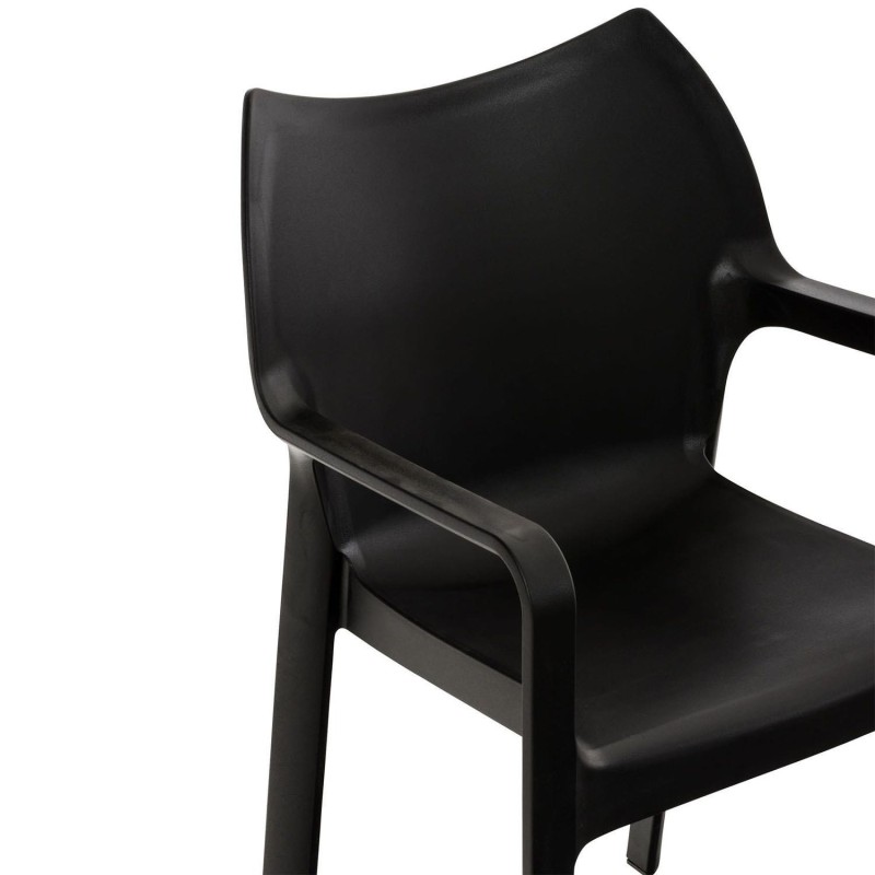 Silla de Confidente SAMOS en color Negro