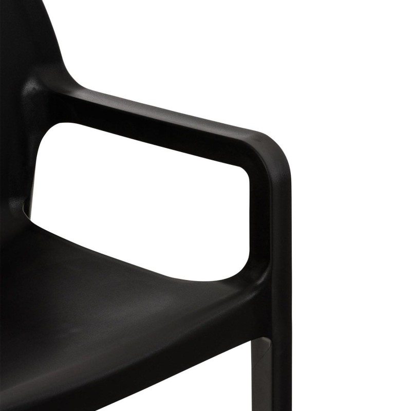 Silla de Confidente SAMOS en color Negro