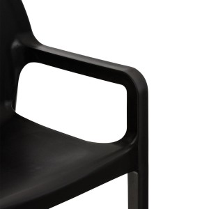 Silla de Confidente SAMOS en color Negro