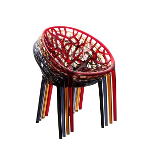 Silla de Confidente CRISTY, Apilable, Color Negro