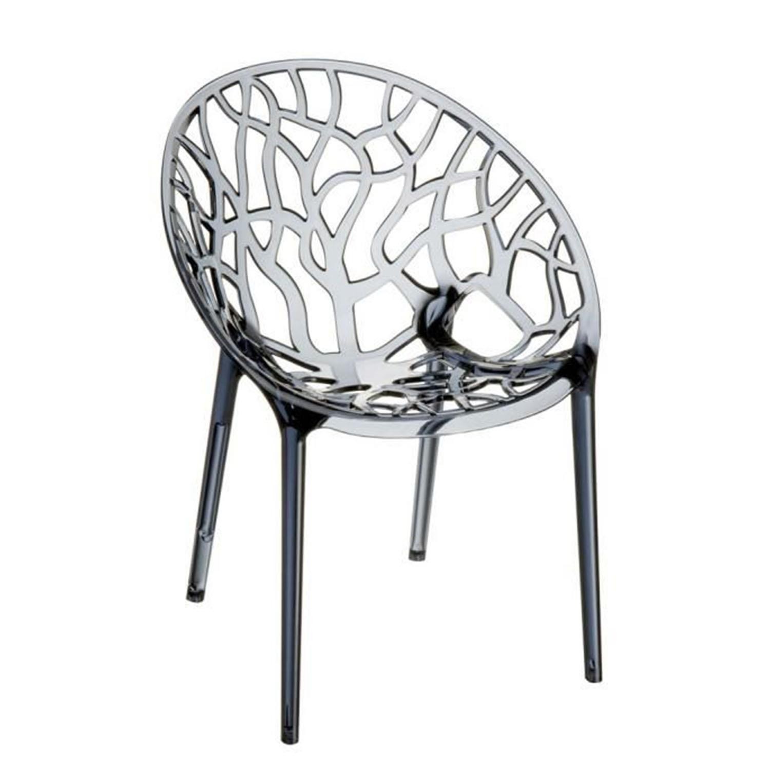 Silla de Confidente CRISTY, Apilable, Moderno Diseño y Estructura Resistente, Color Negro