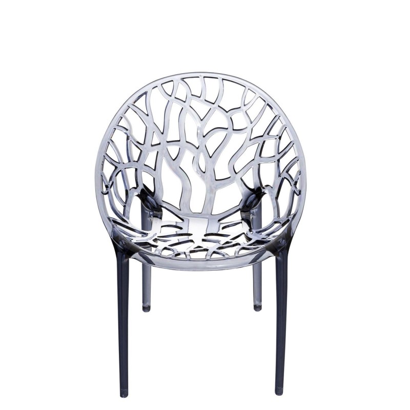 Silla de Confidente CRISTY, Apilable, Color Negro