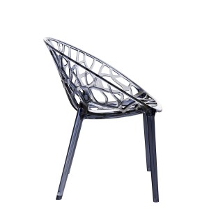 Silla de Confidente CRISTY, Apilable, Color Negro