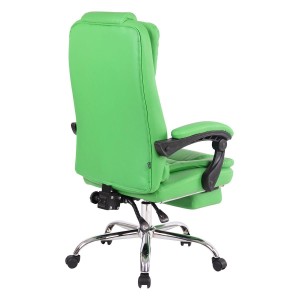 Sillón de Oficina JAMES en Piel Negra