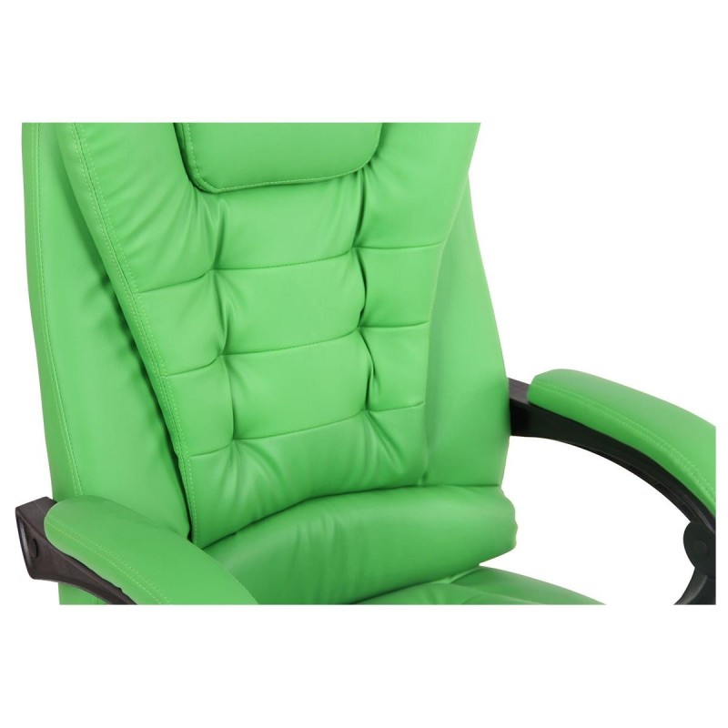 Sillón de Oficina JAMES en Piel Negra
