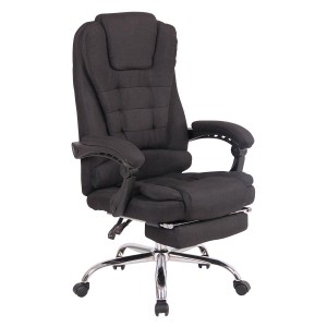 Sillón de Oficina JAMES TELA Negra