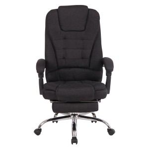 Sillón de Oficina JAMES TELA Negra