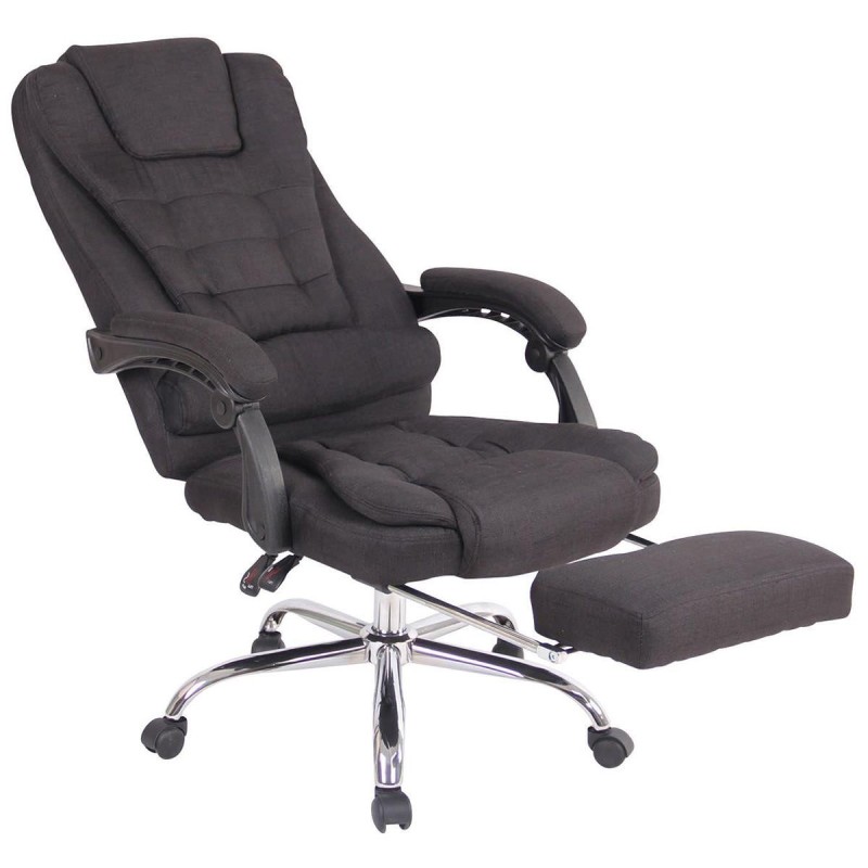 Sillón de Oficina JAMES TELA Negra