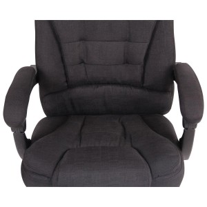 Sillón de Oficina JAMES TELA Negra