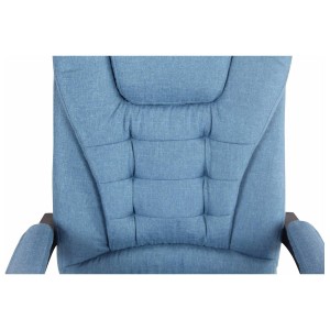 Sillón de Oficina JAMES TELA Negra