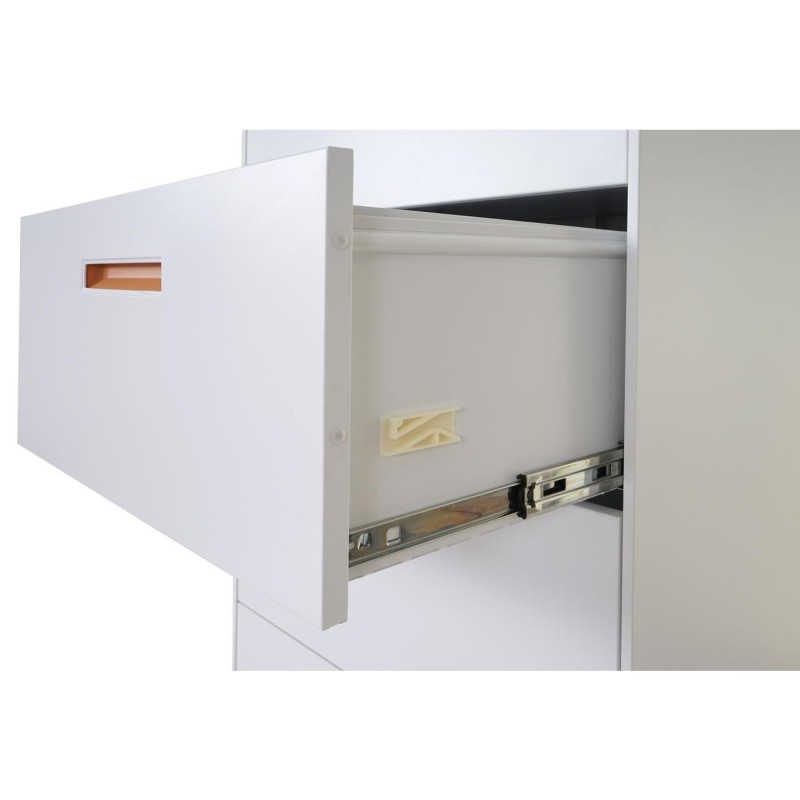 Archivador DEVIS, 4 cajones, color Blanco