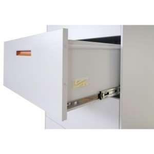 Archivador DEVIS, 4 cajones, color Blanco
