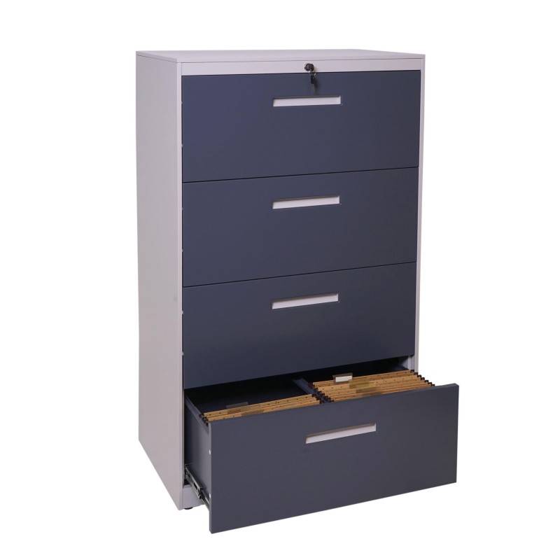 Archivador DEVIS, 4 cajones, color Blanco