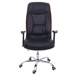 Silla de Oficina DENIA en Piel color Negro