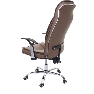 Silla de Oficina DENIA en Piel color Negro