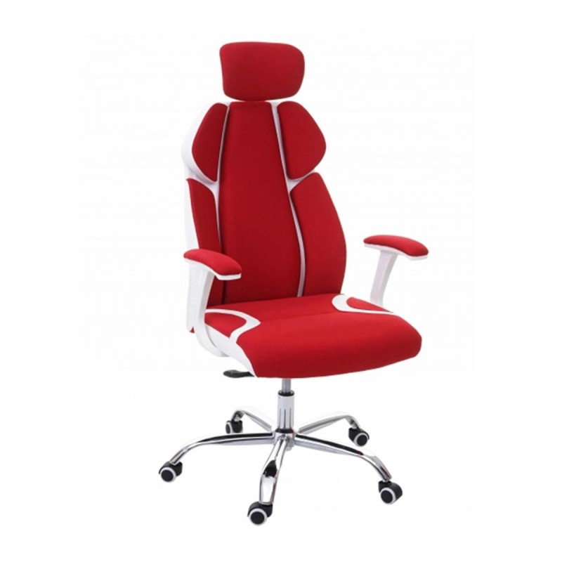 Silla Ergonómica TUXON WHITE, En Tela, Color Negro
