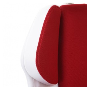 Silla Ergonómica TUXON WHITE, En Tela, Color Negro