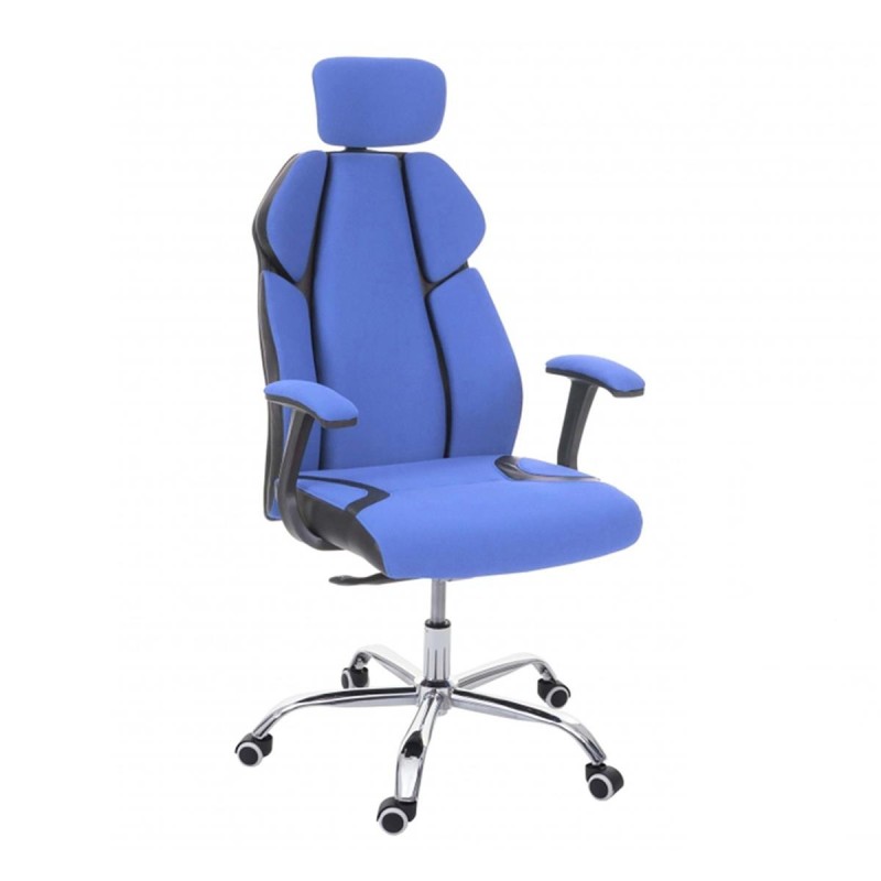 Silla Ergonómica TUXON, En Tela, Color Gris
