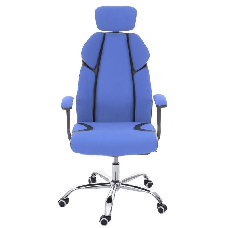 Silla Ergonómica TUXON, En Tela, Color Gris