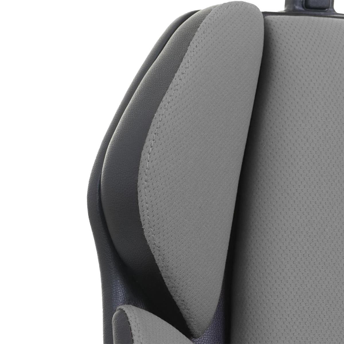Silla de Oficina TUXON, Diseño Exclusivo y Ergonómico, En Tela, Color Gris