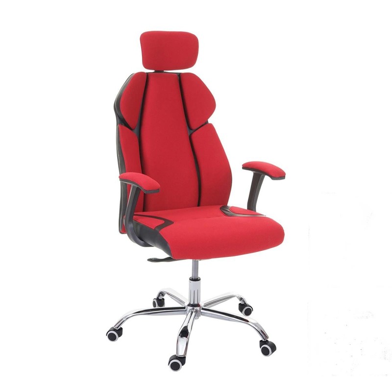 Silla Ergonómica TUXON, En Tela, Color Gris