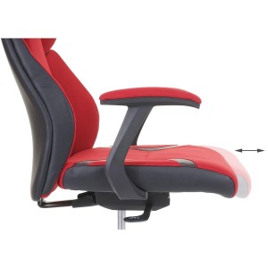 Silla Ergonómica TUXON, En Tela, Color Gris