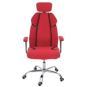 Silla Ergonómica TUXON, En Tela, Color Gris