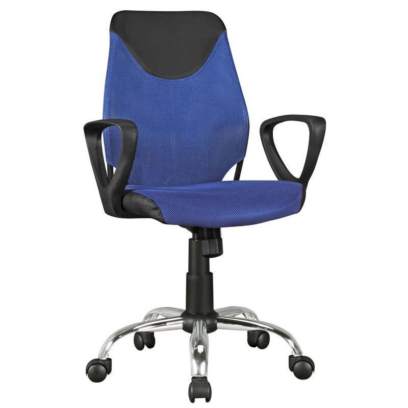 Silla de Oficina TAIPEI en Malla Tranpirable color Azul