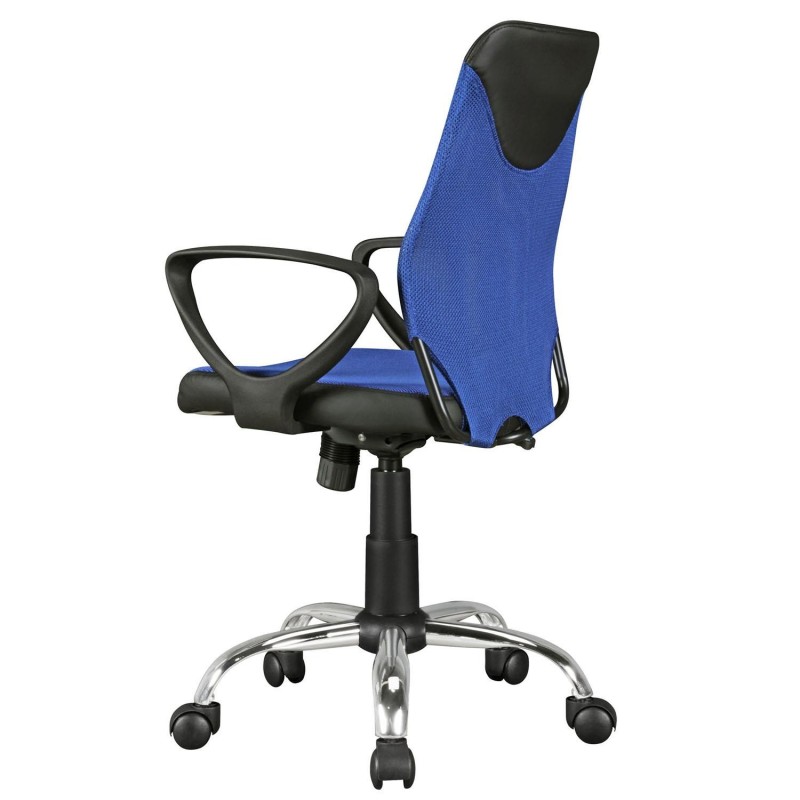 Silla de Oficina TAIPEI en Malla Tranpirable color Azul