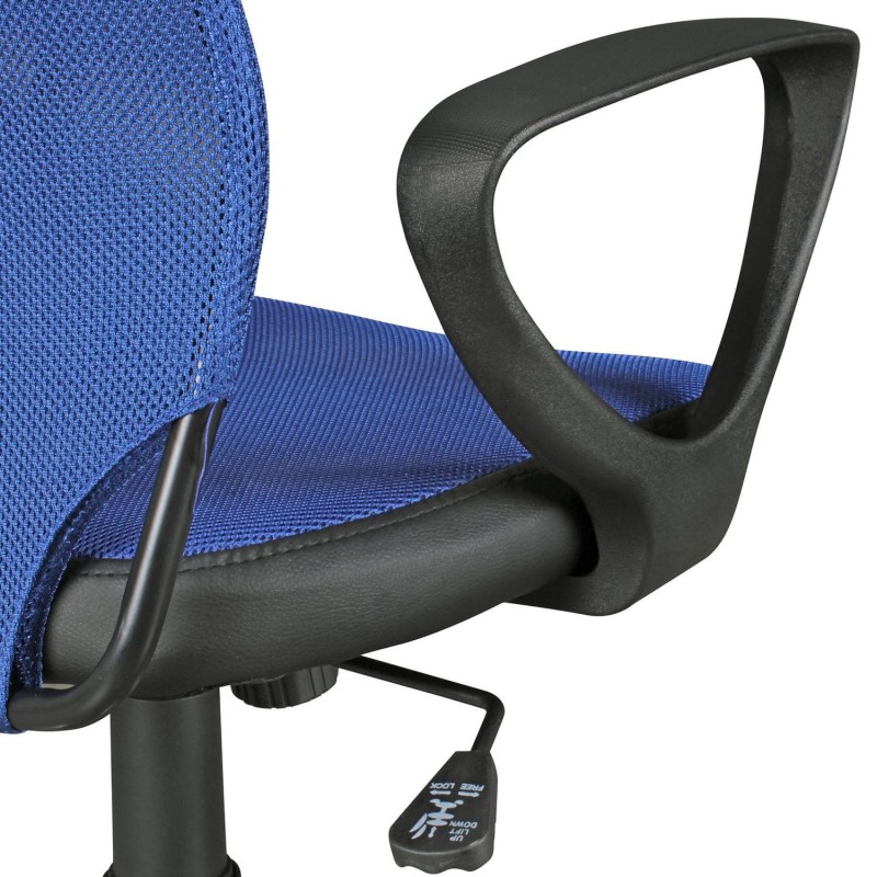Silla de Oficina TAIPEI en Malla Tranpirable color Azul