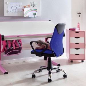 Silla de Oficina TAIPEI en Malla Tranpirable color Azul