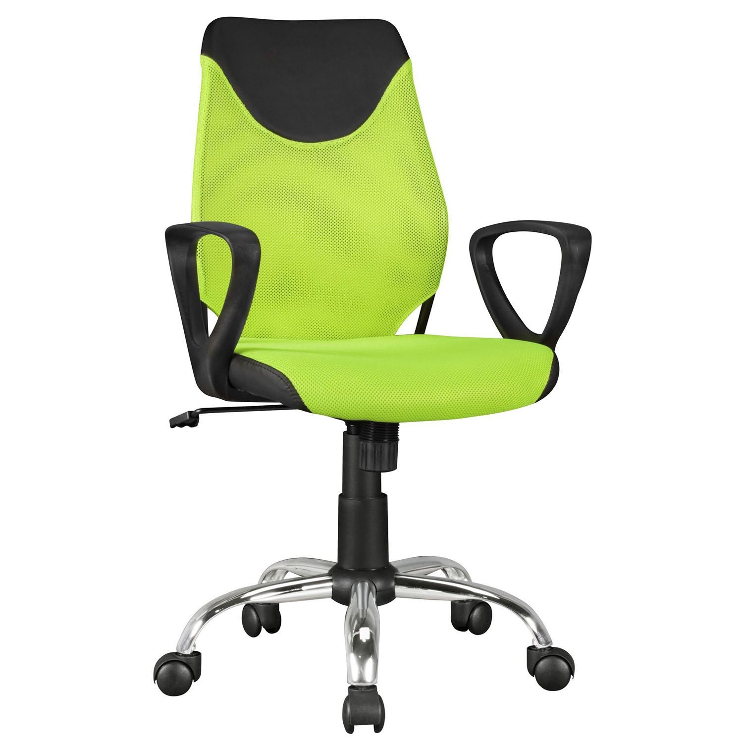 Silla de Oficina TAIPEI, Reposabrazos de Diseño, en Malla Transpirable color Azul