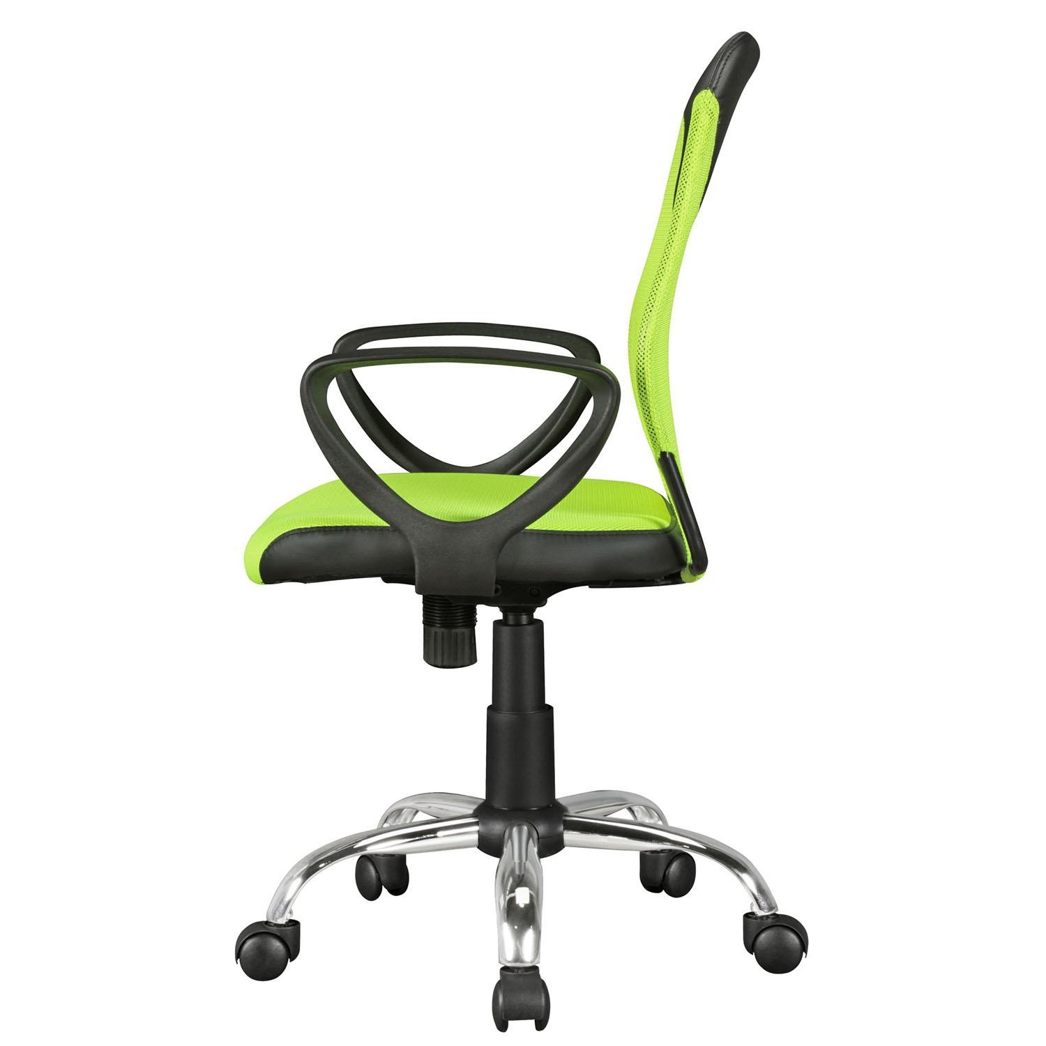 Silla de Oficina TAIPEI, Reposabrazos de Diseño, en Malla Transpirable color Azul