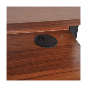 Mesa para ordenador portátil NELY color Nogal