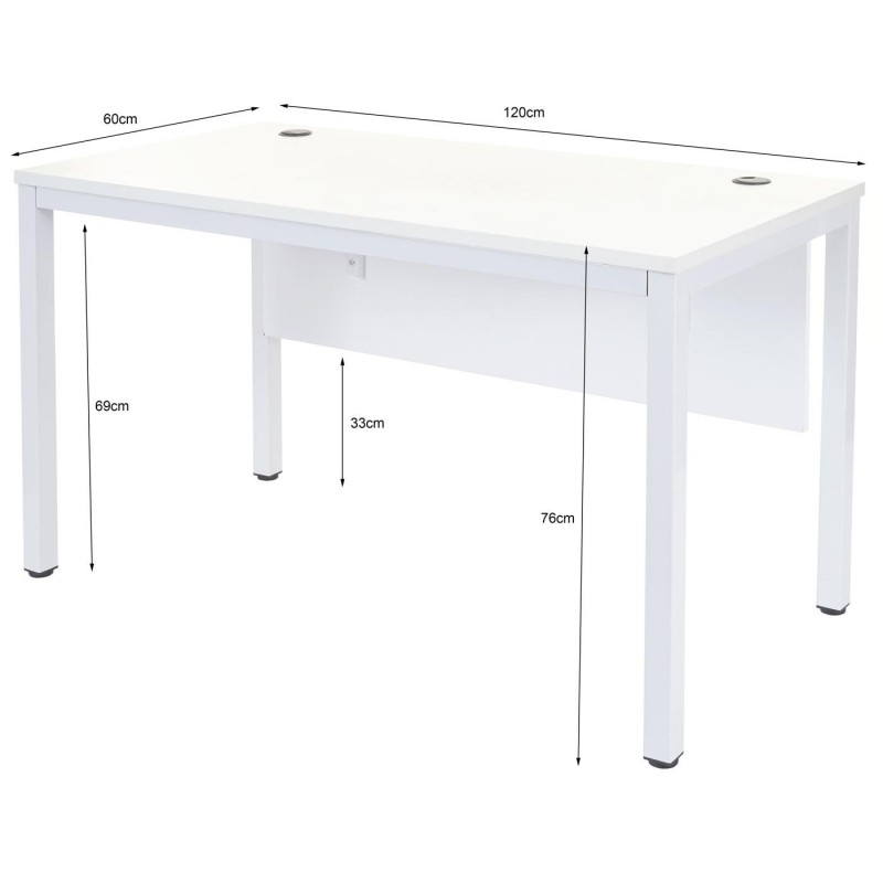 Mesa de Oficina MESTER color Blanco