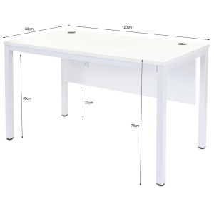 Mesa de Oficina MESTER color Blanco