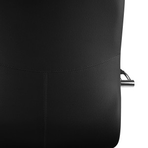 Sillón de Oficina VILLA, En Piel, Color Negro