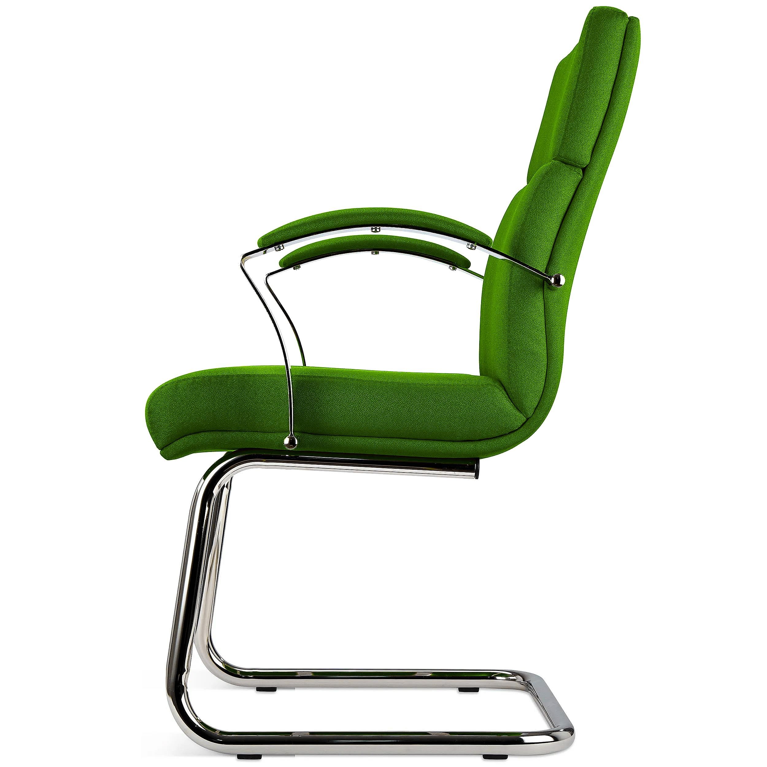 Silla de Confidente RABAT, en Tela color Negro, Gran Calidad y Diseño