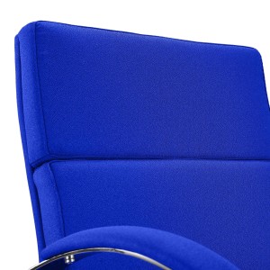 Sillón de Confidente RABAT en Tela color Negro