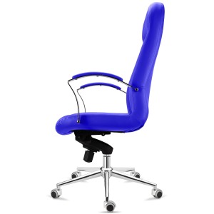 Sillón de Oficina CANCUN, En Piel, Color Negro