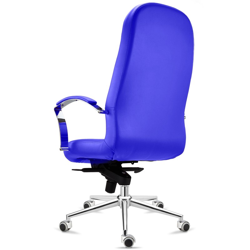 Sillón de Oficina CANCUN, En Piel, Color Negro