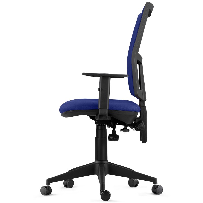 Silla Ergonómica ATLANTA, tela negra