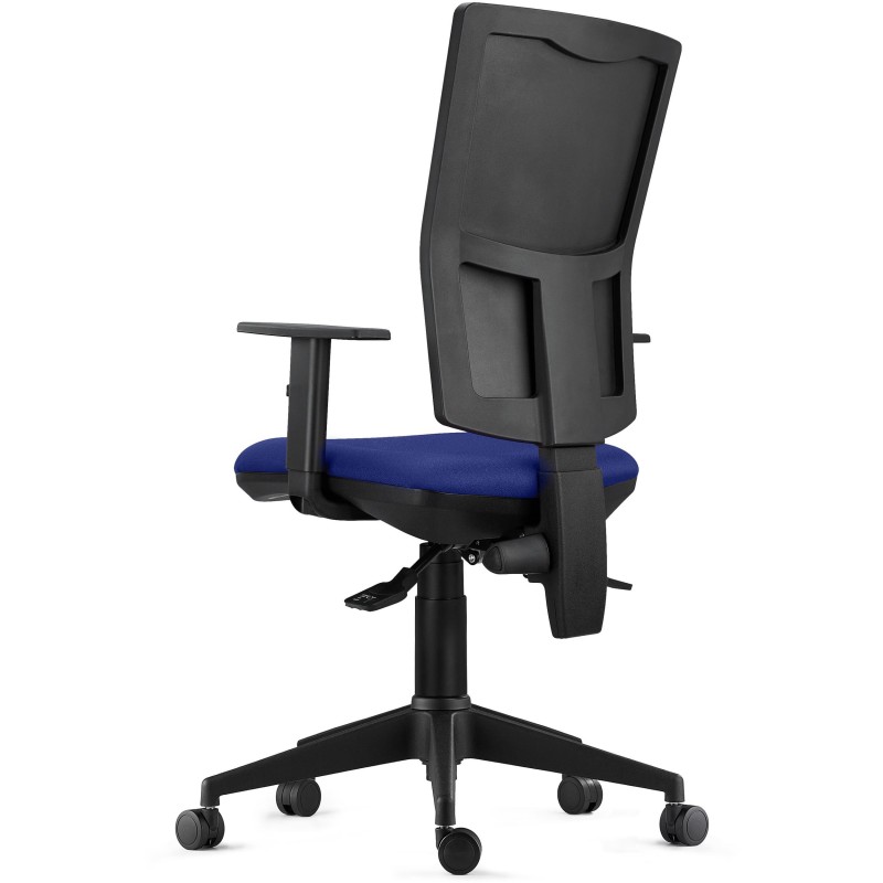 Silla Ergonómica ATLANTA, tela negra